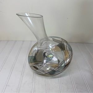 Stimas Studio mosaic Glass decanter